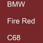 Preview: BMW, Fire Red, C68.